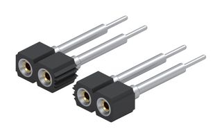 MILL-MAX 316-43-120-41-007000 IC & Component Socket, 20 Contacts, PCB Socket, 2.54 mm, 316 Series, Beryllium Copper