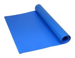 SCS TM361200L3BL Dissipative Mat Roll, Vinyl, Blue, 3ft W x 100ft L