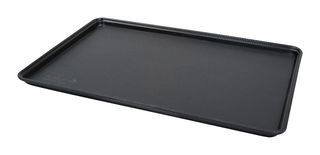 DESCO 42543 Dissipative Tray Liner, Statfree Z2 Series, Vinyl, Black, 16" W x 24" L