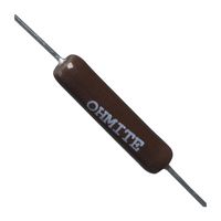 OHMITE RES100E Through Hole Resistor, 2.5 kohm, 20 Series, 1 W, ± 5%, Axial Leaded, 75 V