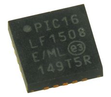 MICROCHIP PIC16LF1508-E/ML 8 Bit MCU, Flash, PIC16 Family PIC16LF150x Series Microcontrollers, PIC16, 20 MHz, 7 KB, 20 Pins