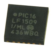 MICROCHIP PIC16LF1509-I/ML 8 Bit MCU, Flash, PIC16 Family PIC16LF150x Series Microcontrollers, PIC16, 20 MHz, 14 KB, 20 Pins