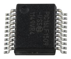 MICROCHIP PIC16LF1509-I/SS 8 Bit MCU, Flash, PIC16 Family PIC16LF150x Series Microcontrollers, PIC16, 20 MHz, 14 KB, 20 Pins
