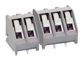 MULTICOMP PRO MC000042 Wire-To-Board Terminal Block, 5 mm, 2 Positions, 24 AWG, 12 AWG, Screw