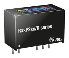 RECOM POWER R12P212S/R8 Isolated Through Hole DC/DC Converter, Medical, SIP, 1:1, 2 W, 1 Output, 12 V