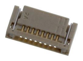 AMPHENOL COMMUNICATIONS SOLUTIONS 10051922-1010EHLF FFC / FPC Board Connector, 0.5 mm, 10 Contacts, Receptacle, FCI VLL 10051922 Series