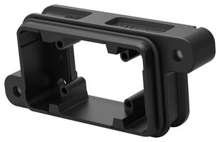TE CONNECTIVITY T1930060000-000 Heavy Duty Connector, Base, Bulkhead Mount, Aluminum Alloy Body, Screw, H6B