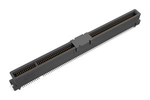 AMPHENOL COMMUNICATIONS SOLUTIONS CEE016400140111 Card Edge Connector, Dual Side, 1.57 mm, 164 Contacts, Surface Mount, Straight