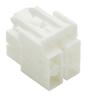MOLEX 204102-0419 Connector Housing, Natural, VersaBlade 204102 Series, Plug, 4 Positions