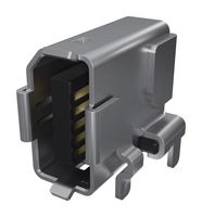 AMPHENOL COMMUNICATIONS SOLUTIONS ND9-BS14-00 Modular Connector, IX Type B Jack, 1 x 1 (Port), 10P10C, Cat6a, IP20, Surface Mount