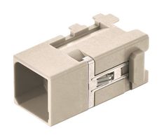 HARTING 09149212002 Heavy Duty Connector, Han Modular Series, Module, 1 Contact, Plug