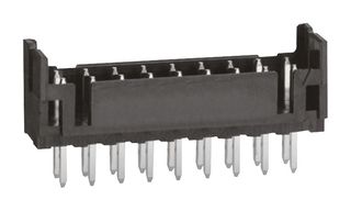 HIROSE / HRS DF11-18DP-2DSA(01) Pin Header, Wire-to-Board, 2 mm, 2 Rows, 18 Contacts, Through Hole, DF11 Series