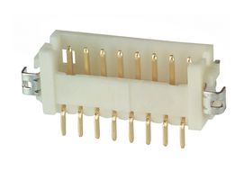 HIROSE / HRS DF13A-8P-1.25H(51) Pin Header, Wire-to-Board, 1.25 mm, 1 Rows, 8 Contacts, Surface Mount Right Angle, DF13
