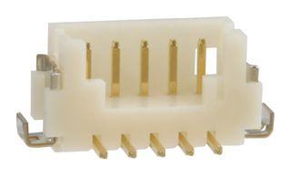 HIROSE / HRS DF13C-5P-1.25V(51) Pin Header, Wire-to-Board, 1.25 mm, 1 Rows, 5 Contacts, Surface Mount Straight, DF13