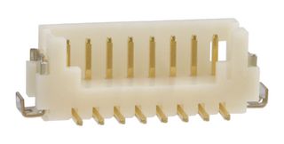 HIROSE / HRS DF13C-8P-1.25V(51) Pin Header, Wire-to-Board, 1.25 mm, 1 Rows, 8 Contacts, Surface Mount Straight, DF13