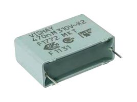 VISHAY F17724222030 Safety Capacitor, Metallized PET, Radial Box - 2 Pin, 0.22 µF, ± 10%, X2, Through Hole
