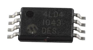 MICROCHIP 24LC04B-I/ST EEPROM, 4 Kbit, 2 BLK (256 x 8bit), I2C, 400 kHz, TSSOP, 8 Pins