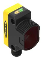 BANNER ENGINEERING QS30FF200Q-25339 Photoelectric Sensor, 7.874", 680nm Red LED, Fixed Field/Background Suppression/Proximity, 30VDC