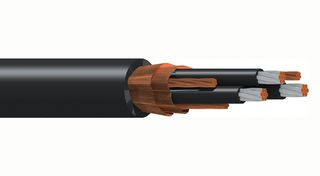 BELDEN 29528F 0103000 Multiconductor Cable, Shielded, 3 Conductor, 1 AWG, 3000 ft, 914.4 m