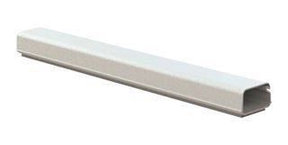 ESSENTRA COMPONENTS SRL1-3-WH6A Raceway Duct, 12.3 mm, 20.7 mm, 1.83 m, 0.49 ", 0.81 ", 6 ft
