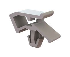 ESSENTRA COMPONENTS WS-SE1-2-01 Fastener, Saddle Clamp, Nylon 6.6 (Polyamide 6.6), Natural, 15.1 mm, 5 mm