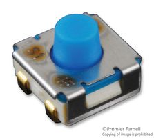 BOURNS 7914J-001-000 Tactile Switch, 7914 Series, Top Actuated, Surface Mount, Round Button, 300 gf, 100mA at 16VDC