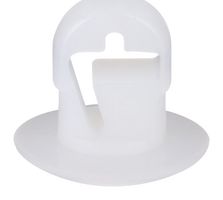 PANDUIT PBMS-H25-M0 Cable Tie Mount, Push Barb, 6.4 mm, Black, Nylon 6.6 (Polyamide 6.6), 10.7 mm