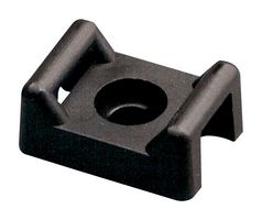 PANDUIT TM3S10-M30 Cable Tie Mount, Screw, 5.08 mm, Black, Nylon 6.6 (Polyamide 6.6), 21.8 mm, 15.5 mm