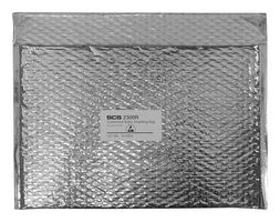 SCS 2121211 Antistatic Bag, 2120R Series, Dissipative, Heat Seal, 12" W x 11" L