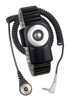 SCS 2228 Anti Static Wrist Strap, Expandable, 229mm, 6ft Cord, Black, Snap