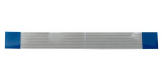 MULTICOMP PRO MP-FFCA10101003A FFC / FPC Cable, 10 Conductor, 1 mm, Same Sided Contacts, 3.9 ", 100 mm, White