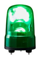 PATLITE (U.S.A.) SKS-M2J-G BEACON, FLASH/ROTATE, GRN, 80MM, 240VAC