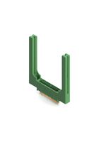 EDAC 345-028-555-858 Card Edge Connector, Dual Side, 1.57 mm, 28 Contacts, Panel Mount, Straight