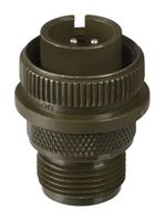 AMPHENOL INDUSTRIAL 97-3106A-14S-2P(946) Circular Connector, 97 Series, MIL-DTL-5015 Series, Straight Plug, 4 Contacts, Solder Pin