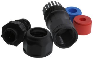 AMPHENOL LTW AD-02BMMB-QL8AP0 Circular Connector, Standard Circular Connector, X-Lok Series, Cable Mount Plug, 2 Contacts