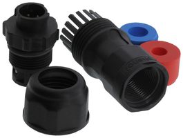 AMPHENOL LTW AD-04BMMB-QL8AP0 Circular Connector, Standard Circular Connector, X-Lok Series, Cable Mount Plug, 4 Contacts