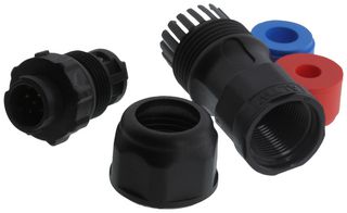 AMPHENOL LTW AD-05BMMB-QL8AP0 Circular Connector, Standard Circular Connector, X-Lok Series, Cable Mount Plug, 5 Contacts