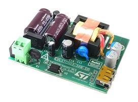 STMICROELECTRONICS EVLSTCH03-36W-SR Evaluation Board, STCH03L, USB Charger, PWM Controller