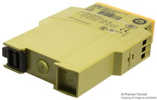 Safety Relay, 24 V, DPST-NO, PNOZ X2.1 Series, DIN Rail, 6 A, Screw