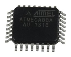 MICROCHIP ATMEGA88A-AU 8 Bit MCU, Low Power High Performance, AVR ATmega Family ATmega88 Series Microcontrollers, AVR