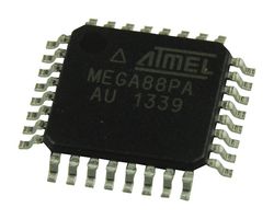 MICROCHIP ATMEGA88PA-AU 8 Bit MCU, Low Power High Performance, AVR ATmega Family ATmega88 Series Microcontrollers, AVR