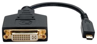 EATON TRIPP LITE P132-06N-MICRO Computer Cable, 6 ", 150 mm, Black