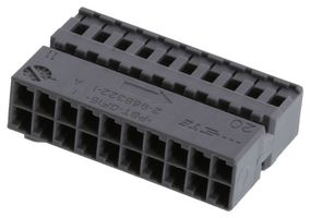 TE CONNECTIVITY - AMP 2-968322-1 Automotive Connector Housing, MQS Series, Receptacle, 20 Positions