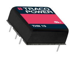 TRACO POWER THN 10-4811WIR Isolated Through Hole DC/DC Converter, ITE & Railway, DIP, 4:1, 10 W, 1 Output, 5 V