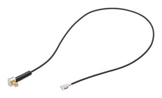 MOLEX 73230-6150 RF / Coaxial Cable Assembly, 12 ", 305 mm, 1.37mm, MCX Right Angle Plug, MHF I Plug, 50 ohm