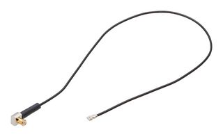 MOLEX 73230-6260 RF / Coaxial Cable Assembly, 12 ", 305.8 mm, 1.37mm, MCX Right Angle Plug, MHF4 Plug, 50 ohm