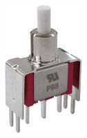 MULTICOMP PRO MP-PB8-AB00B10QE-1 Pushbutton Switch, SPDT, On-(Off), Round Plunger