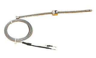 LABFACILITY J-ABT-2 (IEC) Thermocouple, Adjustable Bayonet, J, Stainless Steel, 6.6 ft, 2 m