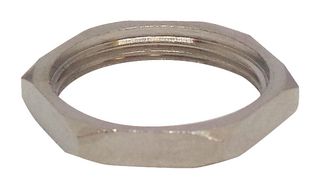 DELTRON COMPONENTS 650-0300-3 Connector Accessory, Hex Nut, Circular Panel Socket