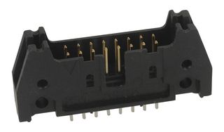 3M N3408-6002RB Pin Header, Wire-to-Board, 2.54 mm, 2 Rows, 16 Contacts, Through Hole Straight, 3000 Series